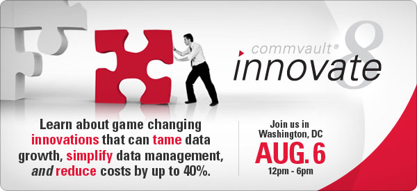 CommVault Innovate 8 Tour